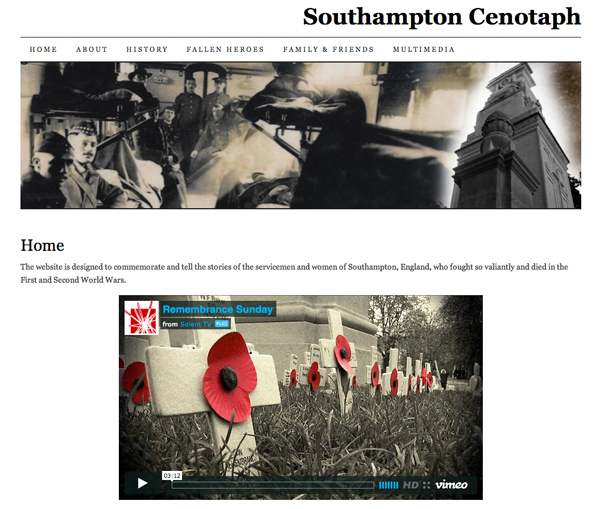 Southampton Cenotaph Association are looking for WW1 and WW2 information from families
