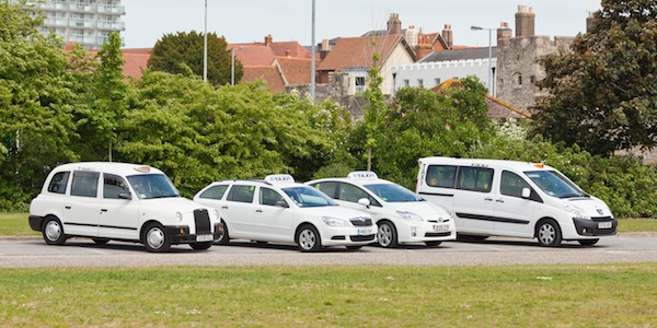 Southampton Hackney Association, taxis, white, hampshire